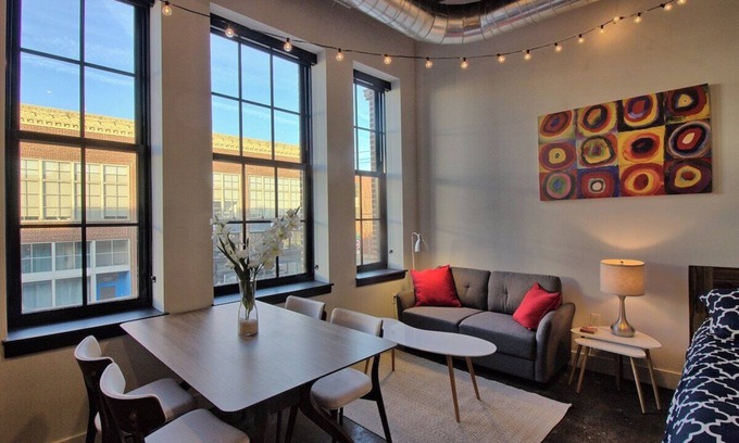 Midtown Hotel | Chic Ultramodern Studio Loft w/Designer Features