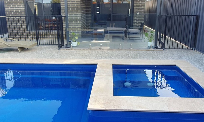Christie Downs House | Christies Oasis Home for 4 with Heated pool and spa