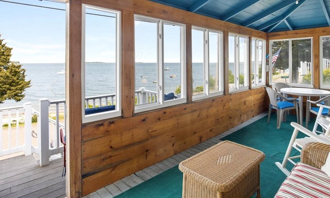 Kingston House | Classic Beachfront Getaway in Kingston with Ocean Views and Private Beach Access