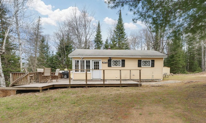 Wolverine Cottage | Classic Cozy Cottage centrally located for your winter explorations!