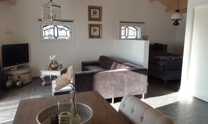 Hoenkoop Apartment | Classy room with a beautiful view over the landscape of the green heart