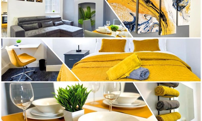 Burslem House | Cliff House By RMR Accommodations - NEW - Sleeps 8 - Modern - Parking