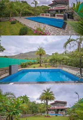 Kusgaon Budruk House | Cliff View Villa With Huge Swimming Pool and Baby Pool