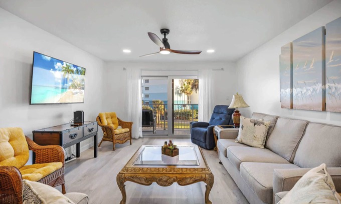 Port Canaveral Condo | Cocoa Beach Towers Condo-Perfect Ocean View