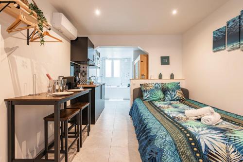 Reims Apartment | Cocon Privé avec Jacuzzi & Sauna