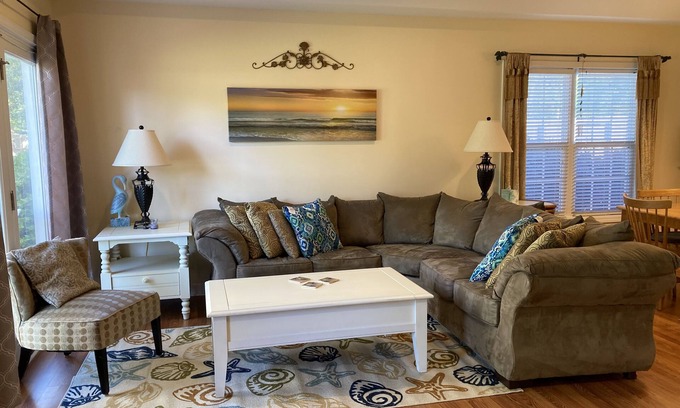 Sunset Beach Condo | Colony II at Oyster Bay, 3BR/2BA,1st floor, Labor day open #125 p night