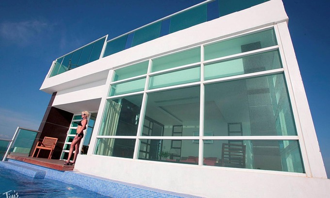 Zona Hotelera Condo | Combo #201-Tim’s Ocean Condos – Beachfront – 6br/6.5bth + 2 Private Pools!