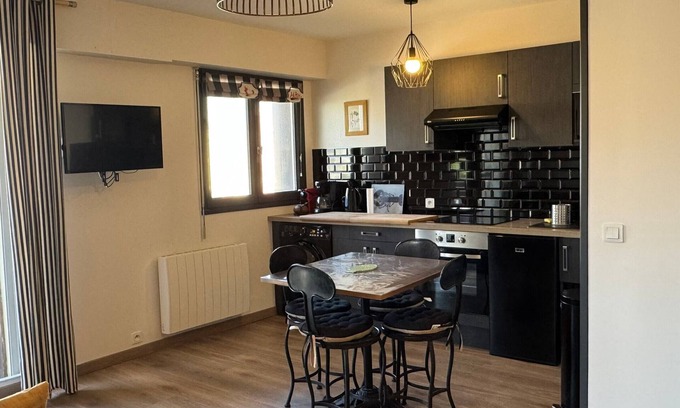 Cabourg Apartment | Comfortable 1BR Apartment Near Beach with Parking and Internet in Cabourg