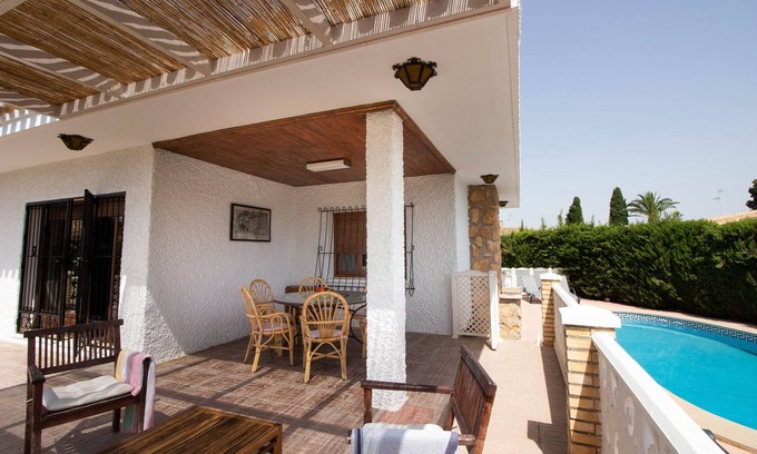 Orihuela Costa Villa | Comfortable family-friendly villa. Own garden and pool. WiFi.