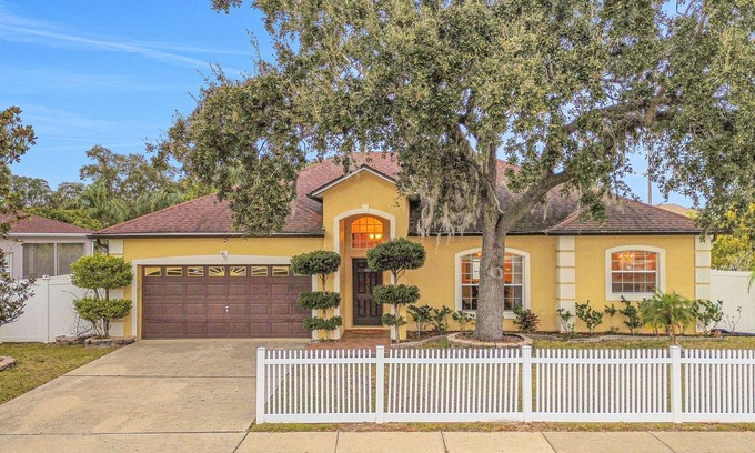 Poinciana House | Comfortable home with washer/dryer, kitchen, & enclosed yard - snowbird-friendly
