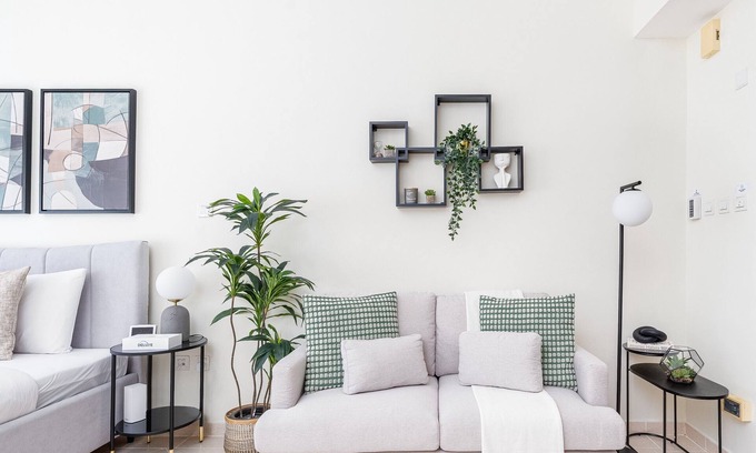 Dubai Production City Apartment | Comfortable Studio at Lago Vista A Dubai Production City by Deluxe Holiday