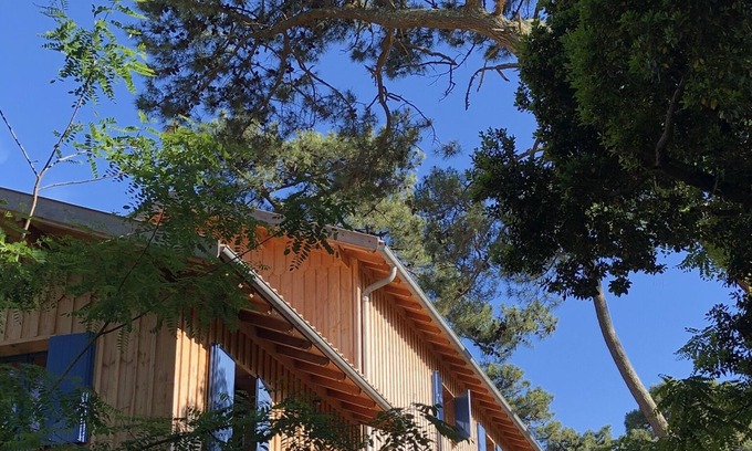 Cap-Ferret Villa | Comfortable wooden house sleeps 8 Plage des Américains Cap Ferret