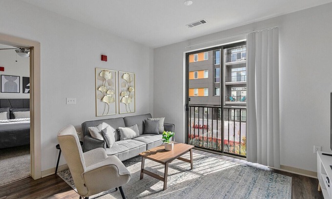 Five Points South Apartment | Comfy 2BR in Mid-Rise | Perfect for Groups