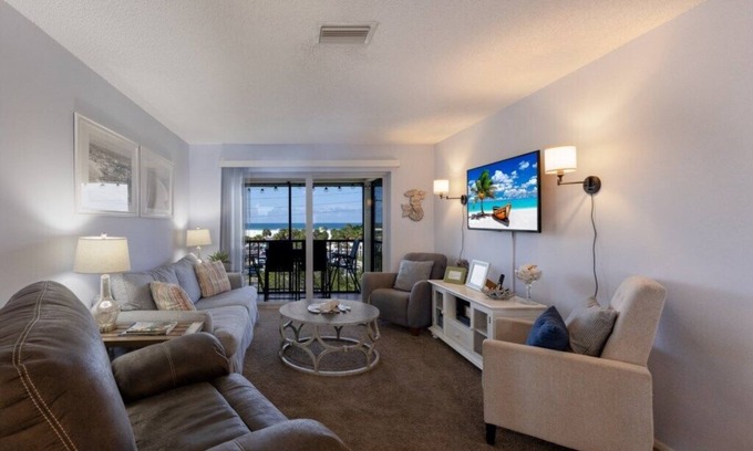 Siesta Key Condo | Condo# 402A Siesta Sunsets from Lanai