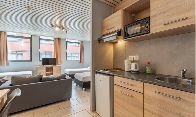 Begijnhof's Wijk Apartment | Condo Gardens Brussels