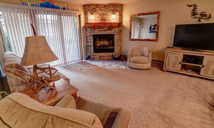 Angel Fire Condo | Condo located two blocks from the Lift.