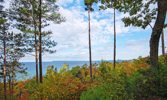 Maple City Condo | Condo with lake views