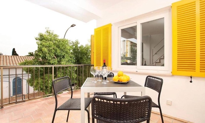 Puerto de Pollensa Apartment | Contemporary First Floor Apartment with 2 Terraces in Port de Pollenca, just 40m from the Beach!