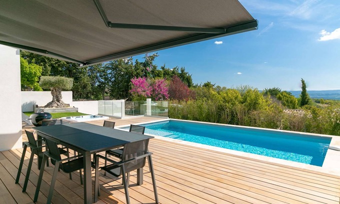 Sainte-Colombe Villa | ★CONTEMPORARY House Pool &Hot Tub ★ BERSY LUXURY PROPERTIES® ★ At the foot of MONT VENTOUX★