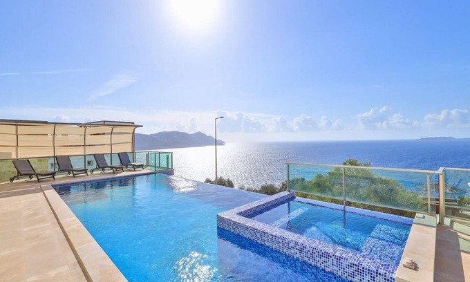 Kas Villa | Contemporary Villa With Stunning Sea Views and Large Sun Terrace