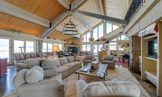 Cora House | Cora Home with Mountain Views - Fishing On-Site!