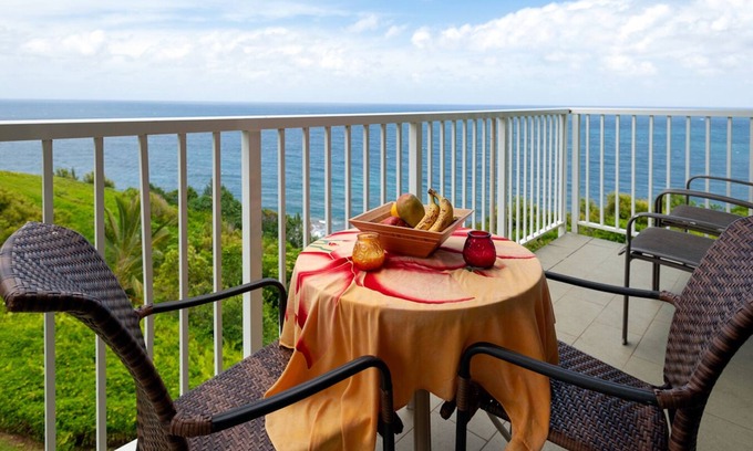 Princeville Condo | Corner Penthouse w/Awesome Ocean Views, Updated Interior, Plenty of Privacy