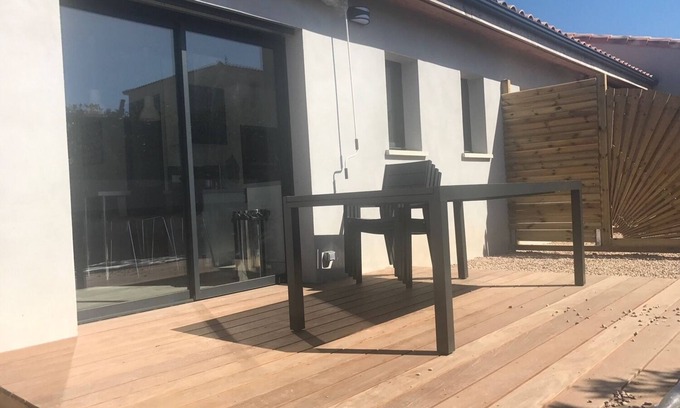 Figari House | CORSICA: T3 NEUF, dream setting, terrace, sublime view, 5 minutes from the sea