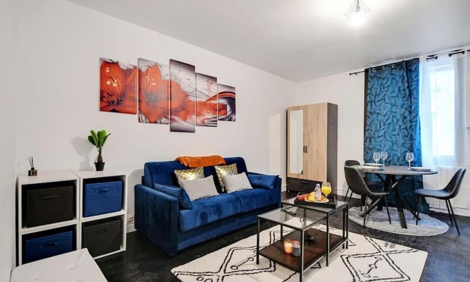 Aubervilliers Apartment | Cosy appartement aux Portes de Paris