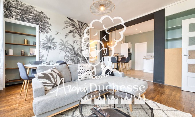 Quartier Grammont Apartment | Cosy Jungle : Un magnifique F5