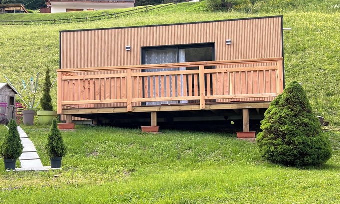 Abondance Apartment | Cosy, quiet garden studio just a few metres from the village center