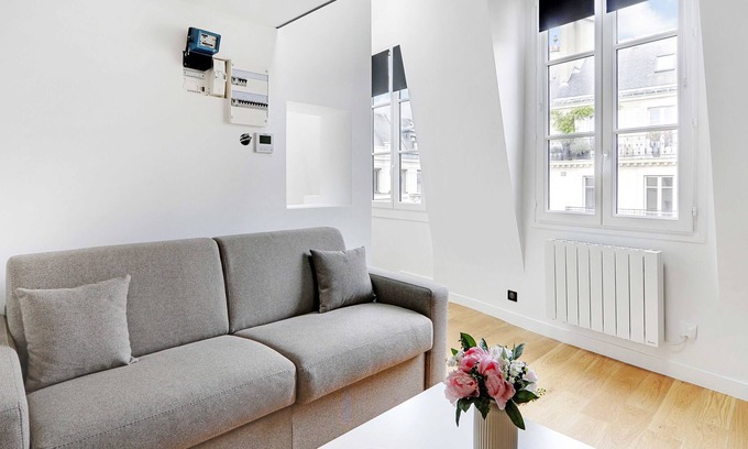 Saint-Gervais Apartment | Cosy renovated 1BDR on rue des Archives / Marais *Clim* 5 - MOBILITY LEASE