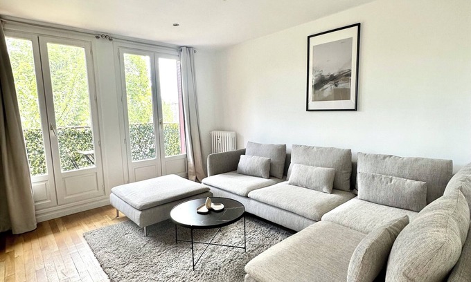 Argenteuil Apartment | Cosy T3, 20 min from Paris