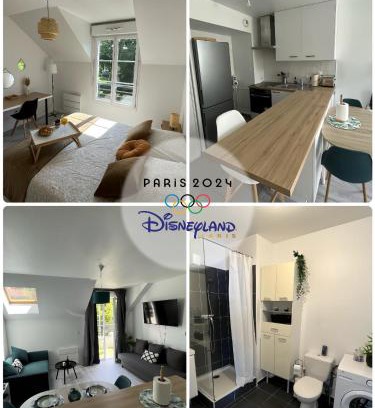 Torcy-le-Grand Apartment | COSY TORCY charmant 2 pièces entre Paris et Disney