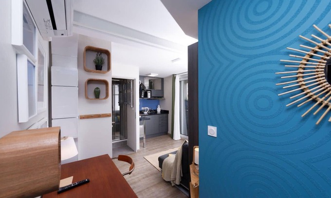 Villette Gare Apartment | COTE RHÔNE Studio meublé Gare Part-Dieu