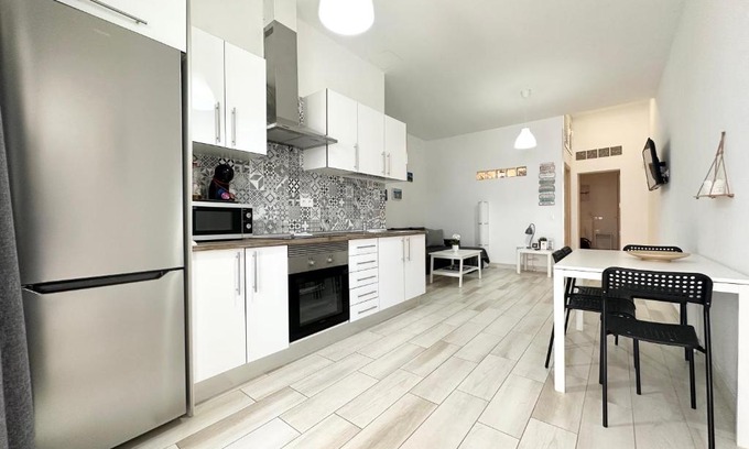 El Cotillo Apartment | Cotillo Luna en centro, 1 min de la playa, cocina completa y WIFI