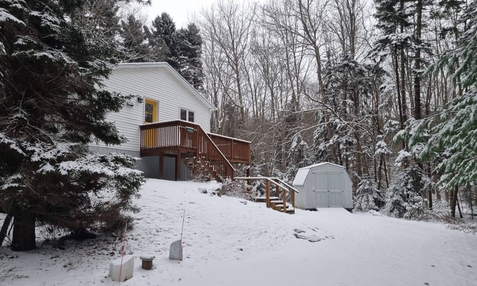 Peaks Island Cabin | Cottage in the Woods on Picturesque Island
