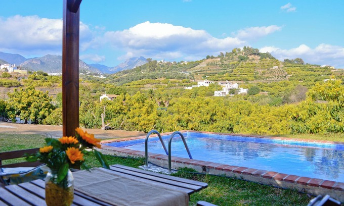 Frigiliana House | Country Home with Pool, Patio and Panoramic Views