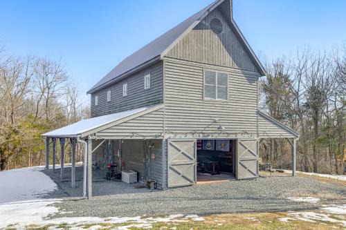 Louisa House | Countryside Barndominium in Virginia with Patio