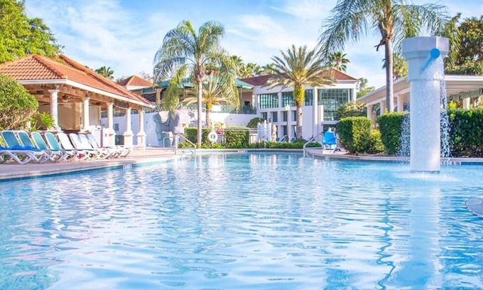 Kissimmee Apartment | Couple Retreat | Suite with Kitchen & Living Area | Outdoor Pool