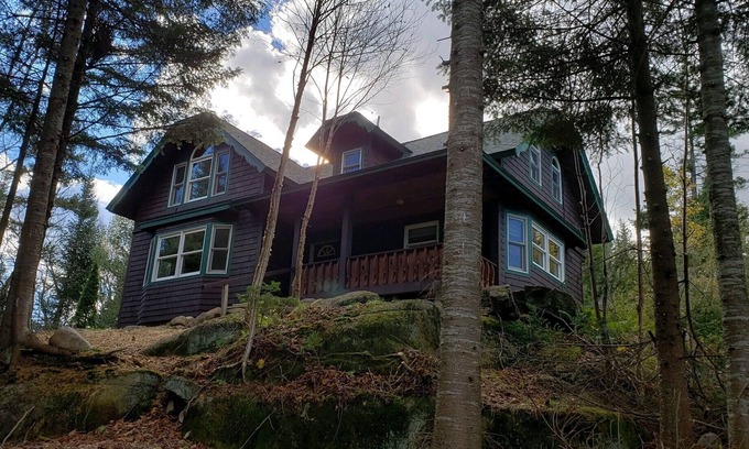 Lake Placid Cottage | Coyote Cottage, 78 Acres, 2 BR, Loft, Den w/pull out, 2 Bath, Views, Fireplaces