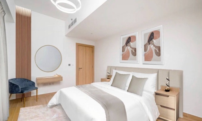 Dubai Apartment | Cozy 1-bedroom apartment Near Metro
