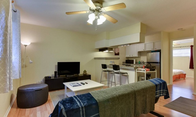 South Lamar Condo | Cozy 1 BR 1 BA South Lamar District