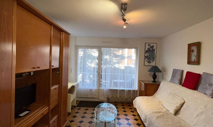 Aix-les-Bains Apartment | Cozy 1-BR Apartment with Balcony in Quiet Residence with Pool in Aix-les-Bains