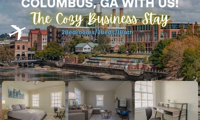 Columbus Apartment | Cozy 2-Bed Business Stay