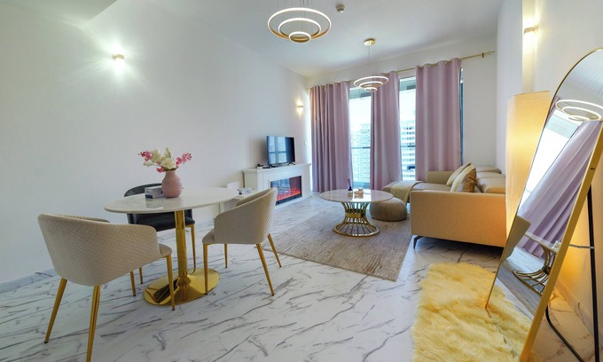 Dubai Sports City Apartment | Cozy and spacious 2-bedroom apartment in Dubai with fitness room, WIFI.
