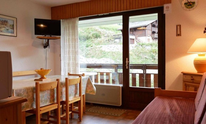 Le Grand-Bornand Apartment | Cozy apartment at the foot of the slopes - 4 ppl, parking