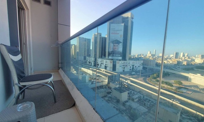 Ajman Apartment | Cozy apartment in Ajman with big balcony, WiFi, AC