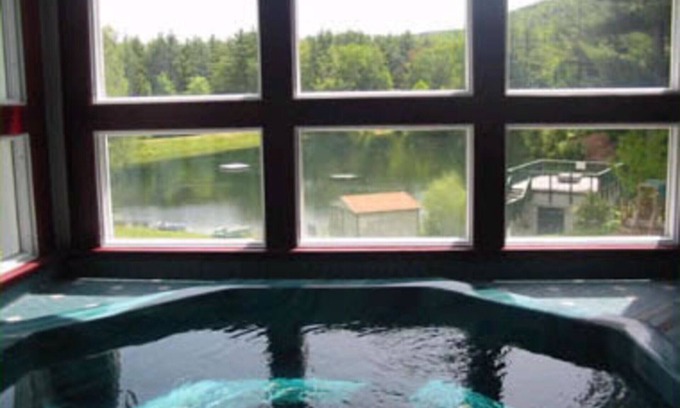Campton Condo | Cozy Condo in the White Mountain - SWIM AT OUR PRIVATE POND