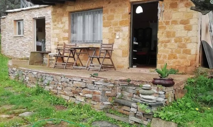 Karystos House | Cozy cottage in the forest. Ideal for nature-lovers, stunning view of the Aegean