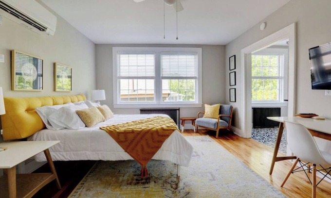 Frankfort Apartment | Cozy Historic Apt/Walk to River and Downtown